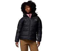 Columbia Pike Lake 3 - Piumino da donna con cappuccio, nero, S