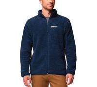 Columbia - Pile caldo e casual - Rugged Ridge High Pile Full Zip Collegiate Navy per Uomo in Poliestere Riciclato - Taglia XXL - Blu navy