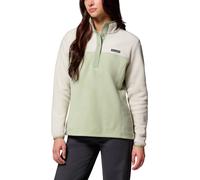 Columbia - Pile con zip - Benton Springs 1/2 Snap Pull Over II Safari Dark Stone per Donne - Taglia S - Beige