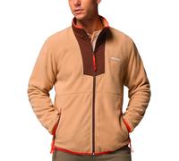 Columbia - Pile con zip bicolore - Sequoia Grove Full Zip Fleece Canoe Tobacco per Uomo - Taglia L - Marrone