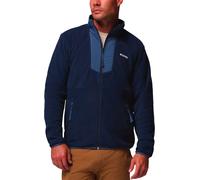 Columbia - Pile con zip bicolore - Sequoia Grove Full Zip Fleece Collegiate Navy Dark Mtn per Uomo - Taglia M - Blu navy