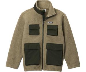 Columbia - Pile con zip - Jasper Ridge Pebbled Fleece Full Zip Stone Green Greenscape - Taglia M - Kaki