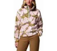 Columbia - Pile corta con collo alto semi-apribile - Helvetia II Printed Cropped Half Snap Pink Agate Florascope per Donne - Taglia XS - Rosa