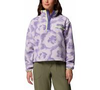 Columbia - Women's Helvetia II Printed Cropped Half Snap - Pullover in pile XS lilla