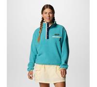 Felpa da donna Columbia Helvetia™ II Cropped Half Snap Fleece Taglia: XL / Colore: verde chiaro