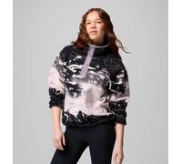 Columbia - Pile cropped stampato con abbottonatura corta a pressione Helvetia™ II - Viola - Taglia S - Donna