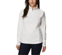 Columbia - Pile da donna con collo a zip - Glacial IV 1/2 Zip Sea Salt per Donne - Taglia S - Bianco