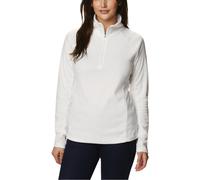 Columbia - Pile da donna con collo a zip - Glacial IV 1/2 Zip Sea Salt per Donne - Taglia S - Bianco Bianco S