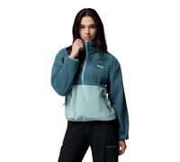 Columbia Pile da Donna Sequoia Grove con Mezza Zip, in Pile, Everblue, Crushed Blue, L