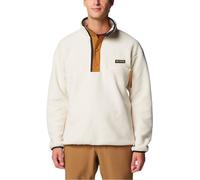 Columbia - Pile da uomo a mezza pressione - Helvetia II Half Snap Fleece Chalk per Uomo - Taglia M - Beige Beige M