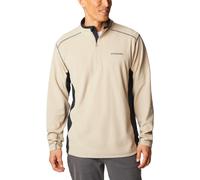 Columbia - Pile da uomo con mezza zip - Klamath Range II Half Zip Ancient Fossil Black per Uomo - Taglia XXL - Grigio