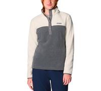 Pile Columbia Benton Springs Half Zip Snap Pull Over II grigio scuro donna - XS