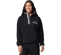 Columbia - Pile donna a mezza pressione - Helvetia II Cropped Half Snap Fleece Black per Donne - Taglia L - Nero