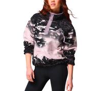 Columbia - Women's Helvetia II Printed Cropped Half Snap - Pullover in pile L nero