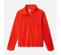 Columbia Pile Glacial Half Zip Spicy da Ragazzi XS Rosso