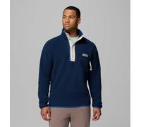 Columbia - Helvetia II - Pile blu navy con abbottonatura parziale 2XL
