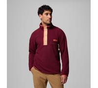 Columbia - Helvetia II - Pile bordeaux con abbottonatura parziale-Rosso S