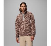 Columbia - Helvetia II Printed Half Snap Fleece - Pullover in pile M marrone