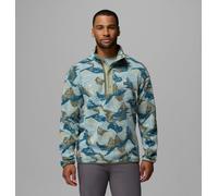 Columbia - Helvetia II Printed Half Snap Fleece - Pullover in pile XL grigio
