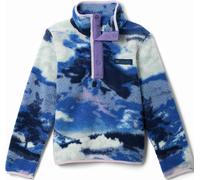Columbia - Pile in sherpa con collo a mezza zip - Helvetia II Printed Half Snap Fleece Collegiate Navy Drmng Strmwtch - Taglia Bambino M - Blu navy