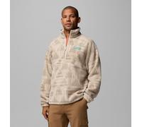 Columbia - Pile in Sherpa stampato con cerniera a metà lunghezza Timber Crest™ MTR - Marrone - Taglia M - Uomo