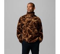 Columbia - Pile in Sherpa stampato con cerniera a metà lunghezza Timber Crest™ MTR - Marrone - Taglia S - Uomo