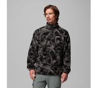Columbia - Pile in Sherpa stampato con cerniera a metà lunghezza Timber Crest™ MTR - Nero - Taglia L - Uomo