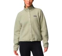 Columbia - Pile reversibile da donna - Jasper Ridge Pebbled Fleece Full Snap Safari per Donne in Poliestere Riciclato - Taglia S - Kaki Kaki S