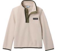 Columbia - Pile semipressato - Helvetia II Half Snap Fleece Dark Stone Stone Green - Taglia Bambino M - Beige