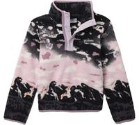 Columbia - Pile semipressato per bambini - Helvetia II Printed Half Snap Fleece Shale Prpl Sstrs Lvndr Prl - Taglia Bambino XS - Viola