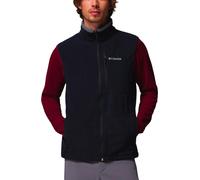 Columbia - Pile senza maniche - Fast Trek Fleece Vest Black per Uomo - Taglia M - Nero