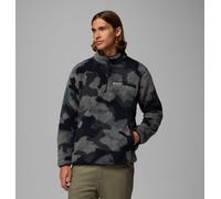Maglione da uomo Columbia Rugged Ridge™ High Pile Half Zip Taglia: M / Colore: nero