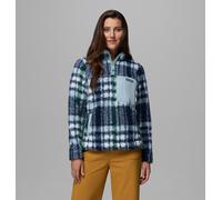Columbia - Pile Sherpa con cerniera a metà lunghezza West Bend™ II - Blu - Taglia S - Donna