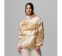 Columbia - Pile Sherpa stampato con cappuccio Helvetia™ II - Bianco - Taglia S - Donna
