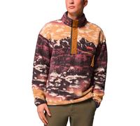 Columbia - Pile stampato a mezza pressione - Helvetia II Printed Half Snap Fleece Camel Brown Sisters per Uomo - Taglia XL - Marrone Marrone XL