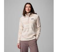 Columbia Benton Springs Printed 1/2 Snap, Strato esterno in pile sintetico, Tessuto comodo, Collo alto, Chiusura a scatto, Bordo comfort - da donna