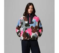 Columbia - Pile stampato con cerniera a metà lunghezza Sequoia Grove™ II - Verde - Taglia S - Donna