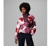 Columbia - Pile stampato con cerniera a metà lunghezza Sequoia Grove™ II - Viola - Taglia S - Donna