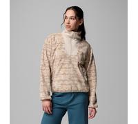 Columbia - Pile stampato con cerniera a metà lunghezza Sequoia Grove™ - Marrone - Taglia XS - Donna