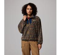 Columbia - Pile stampato con cerniera a metà lunghezza Sequoia Grove™ - Verde - Taglia S - Donna