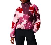 Columbia - Pile stampato con mezza cerniera - Sequoia Grove II Printed Half Zip Antique Mauve Ikatbloom per Donne in Poliestere Riciclato - Taglia XL - Viola