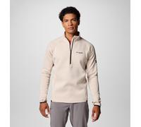 Columbia - Pile tecnico con cerniera a metà lunghezza Crystal Leaf™ Omni-Heat™ Helix - Marrone - Taglia M - Uomo