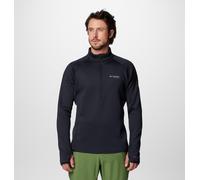 Columbia - Pile tecnico con cerniera a metà lunghezza Crystal Leaf™ Omni-Heat™ Helix - Nero - Taglia M - Uomo