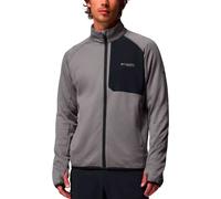 Columbia - Pile traspirante da uomo con zip - Triple Canyon Grid Fleece Fz II City Grey per Uomo - Taglia L - Grigio
