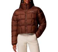 Columbia - Piumino corto idrorepellente - Puffect III Cropped Jacket Tobacco per Donne in Nylon - Taglia XS - Marrone