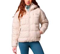 Columbia - Piumino da donna con isolamento e cappuccio - Pike Lake III Hooded Jacket Dark Stone per Donne in Poliestere Riciclato - Taglia S - Bianco
