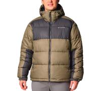 Columbia - Piumino da uomo con isolamento e cappuccio - Pike Lake II Hooded Jacket Stone Green Shark per Uomo in Poliestere Riciclato - Taglia XXL - Kaki