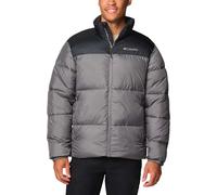 Columbia - Piumino da uomo - Puffect III Jacket City Grey Black per Uomo - Taglia M - Grigio