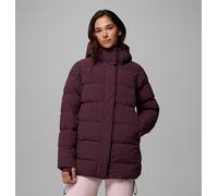 Columbia - Piumino di media lunghezza con cappuccio Amaze Puff™ - Rosso - Taglia S - Donna