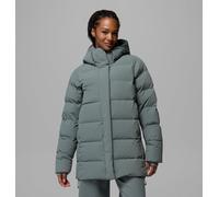Columbia - Piumino di media lunghezza con cappuccio Amaze Puff™ - Verde - Taglia L - Donna